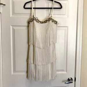 Macy’s White Flapper Dress